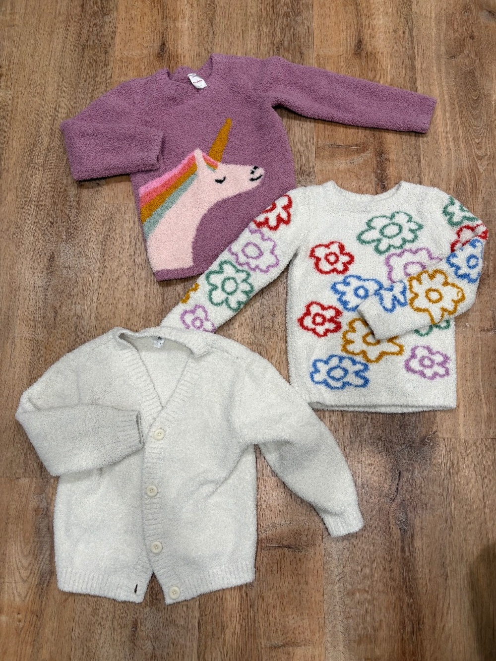 Hanna Andersson Marshmallow Sweaters size 6-7